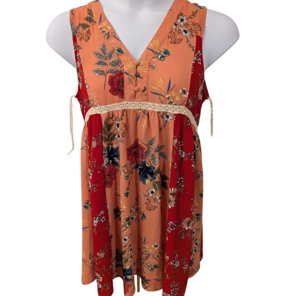 1228 - UMGEE Boho patchwork dress - NWT - Size Sm